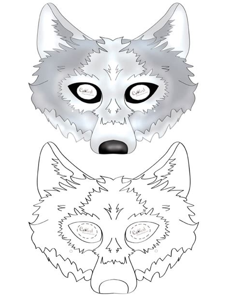wolfmaxk|wolf mask printable free.